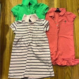 Ralph Lauren Kids Dresses - Green, Pink, and Striped